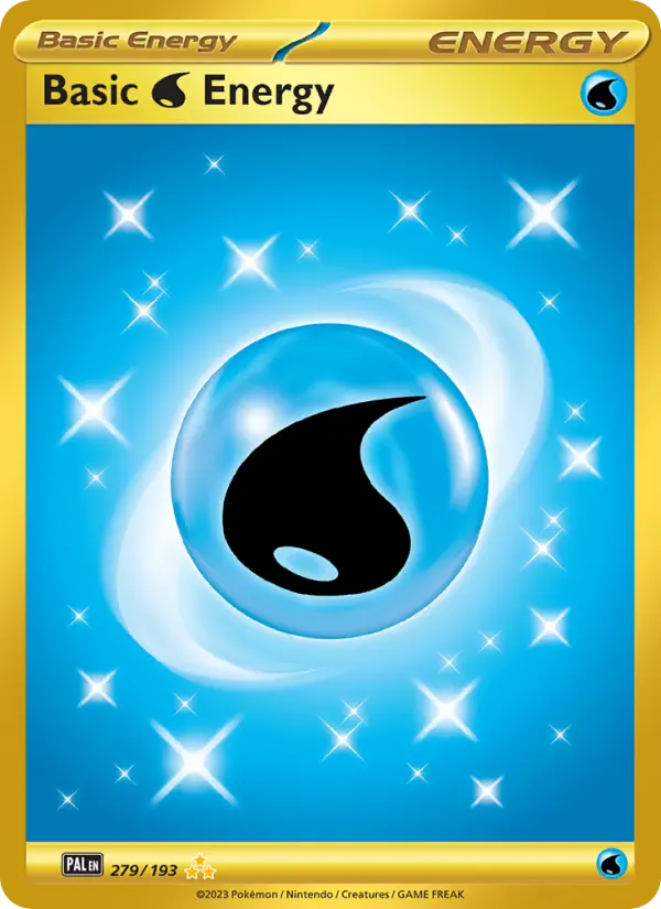 Basic Water Energy, Pokémon card