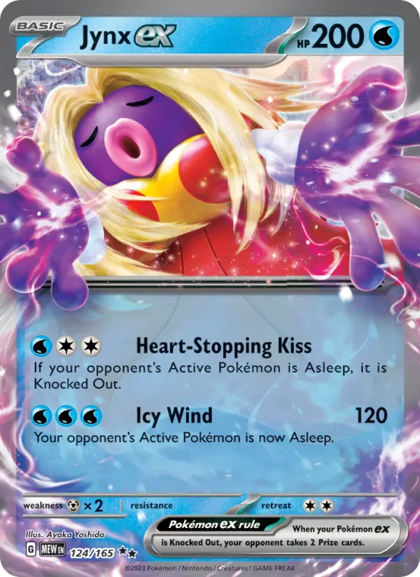 Jynx ex, Pokémon card