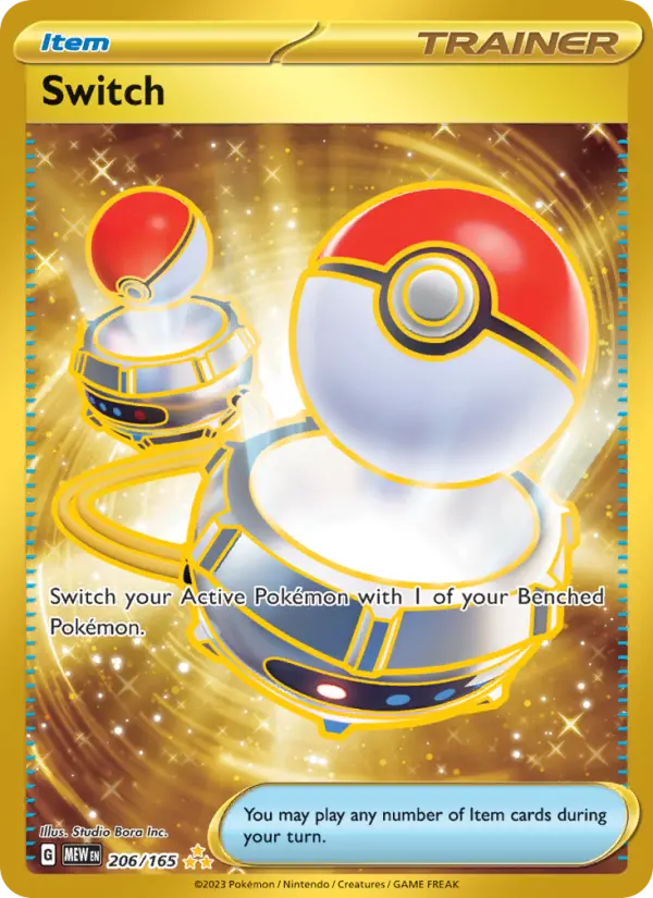Switch, Pokémon card