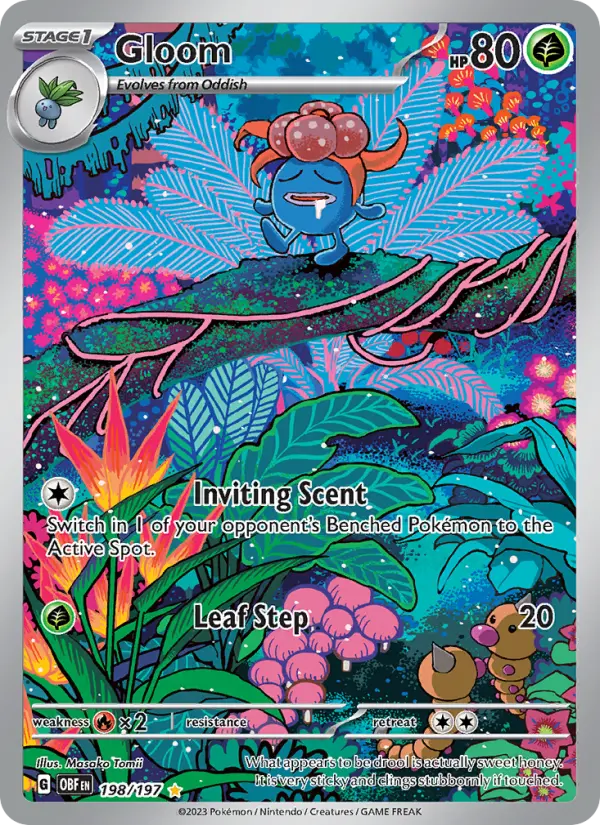 Gloom, Pokémon card