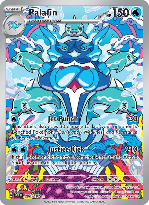 Palafin, Pokémon card