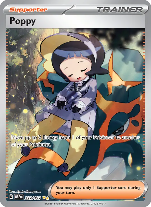 Poppy, Pokémon card