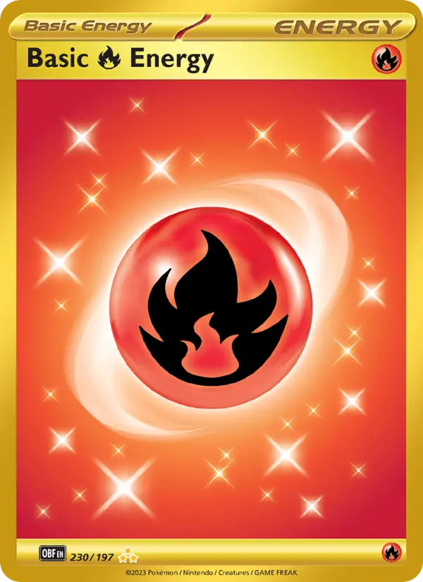 Basic Fire Energy, Pokémon card