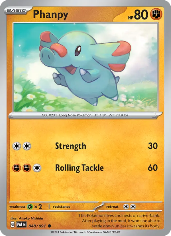 Phanpy, Pokémon card