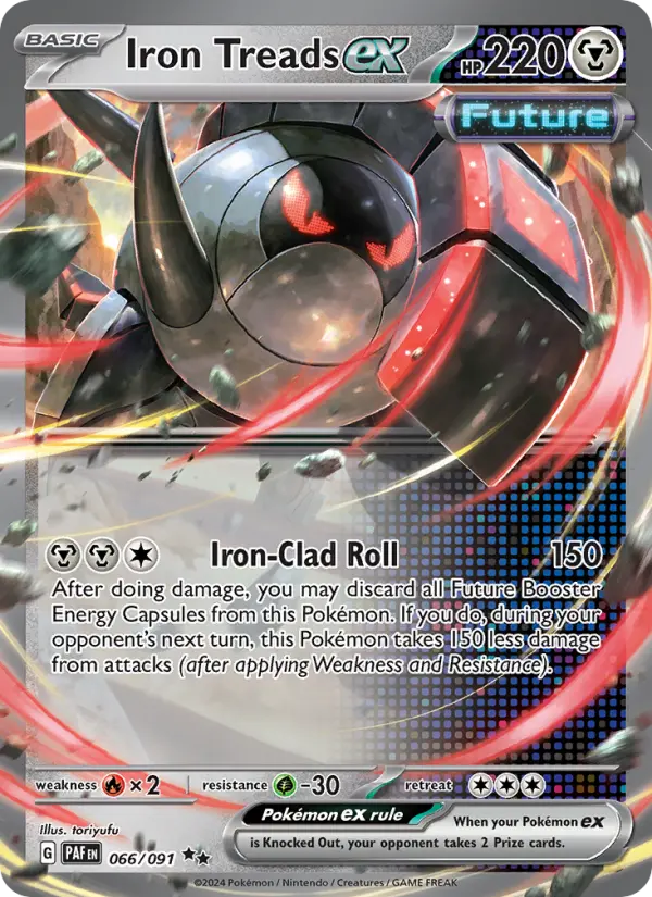 Iron Treads ex, Pokémon card