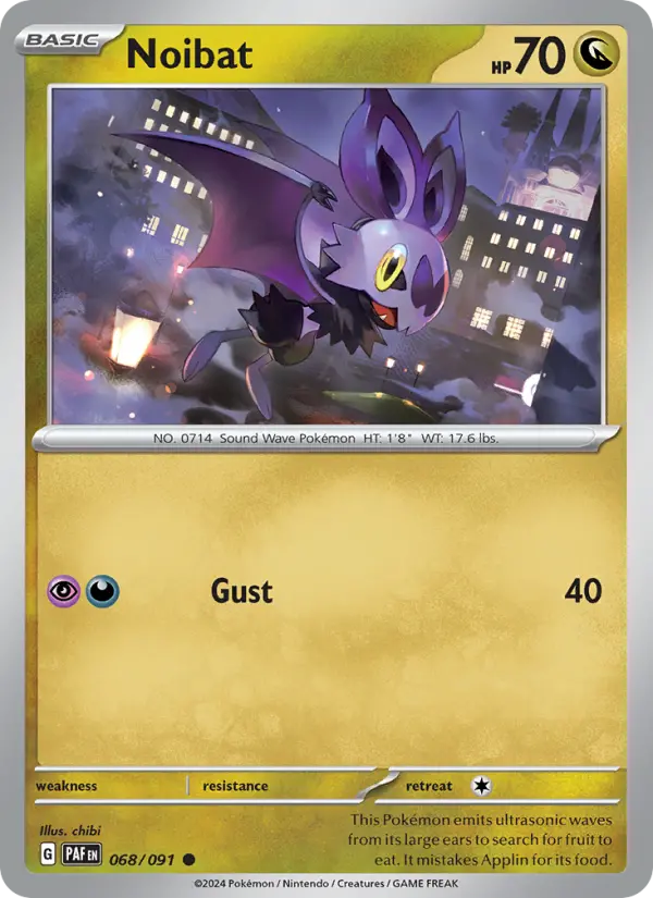Noibat, Pokémon card