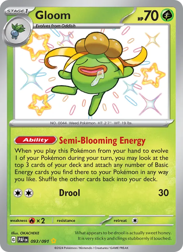 Gloom, Pokémon card