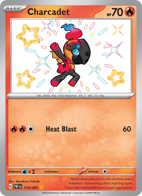 Charcadet, Pokémon card