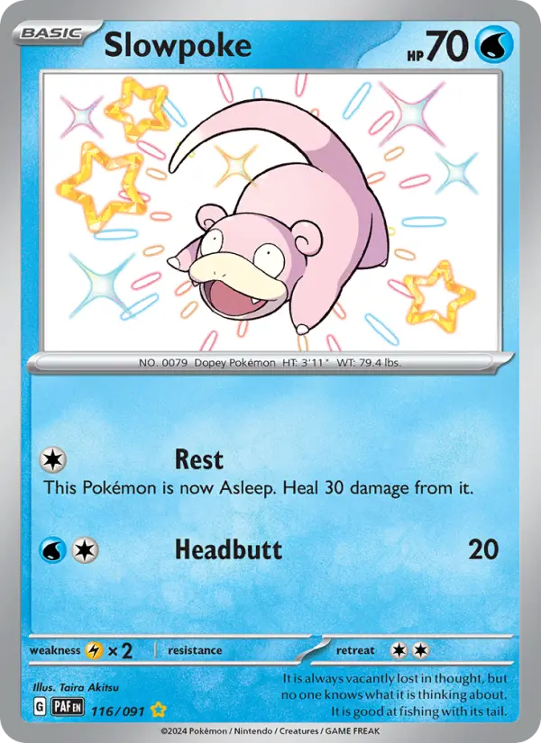 Slowpoke, Pokémon card