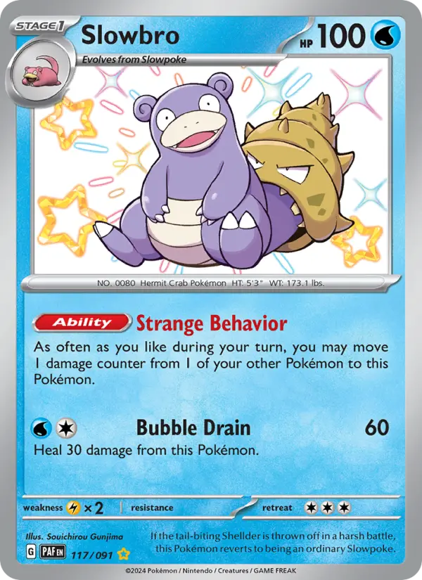 Slowbro, Pokémon card