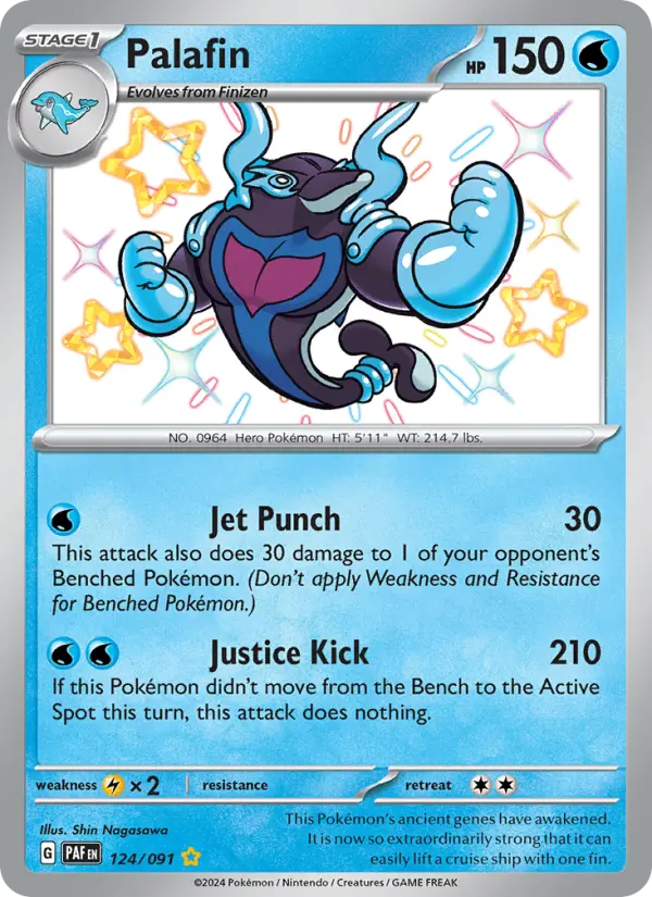 Palafin, Pokémon card