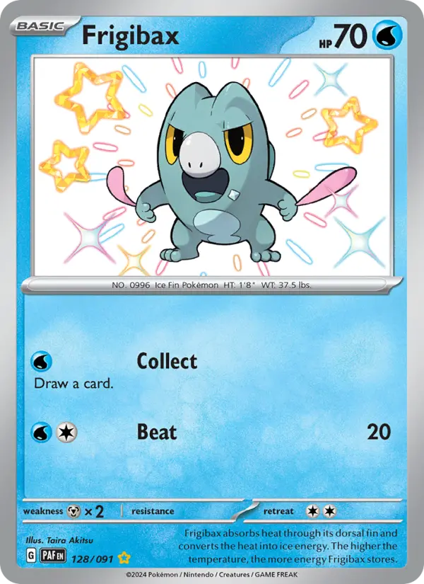 Frigibax, Pokémon card