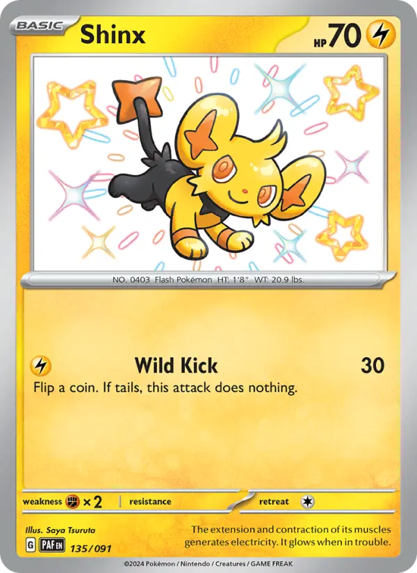 Shinx, Pokémon card