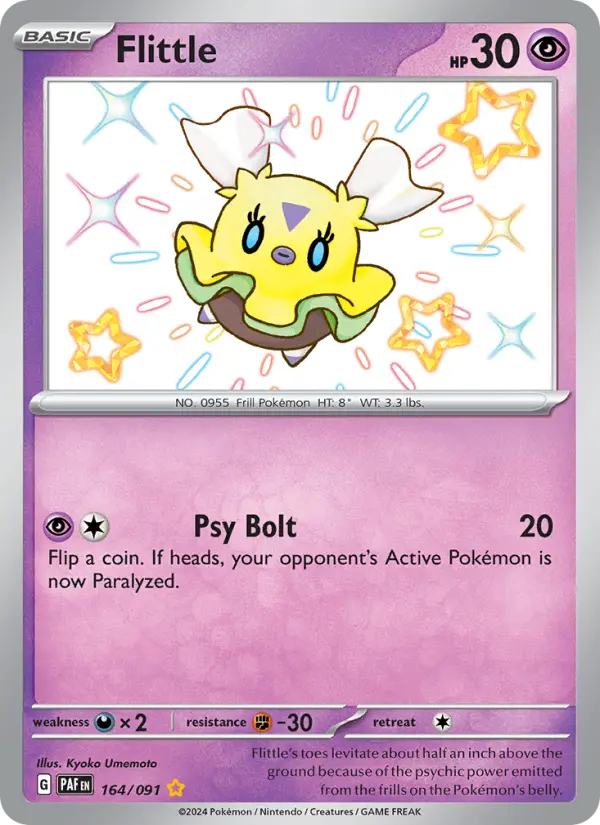 Flittle, Pokémon card