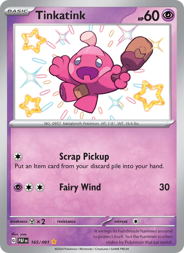Tinkatink, Pokémon card