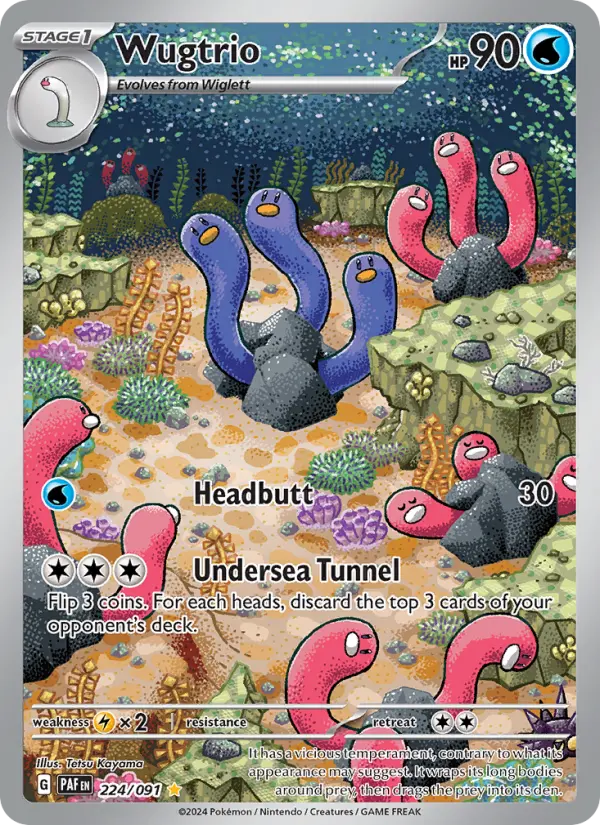 Wugtrio, Pokémon card