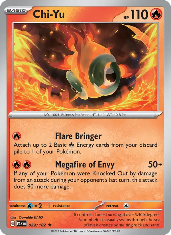 Chi-Yu, Pokémon card