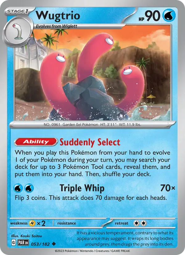 Wugtrio, Pokémon card