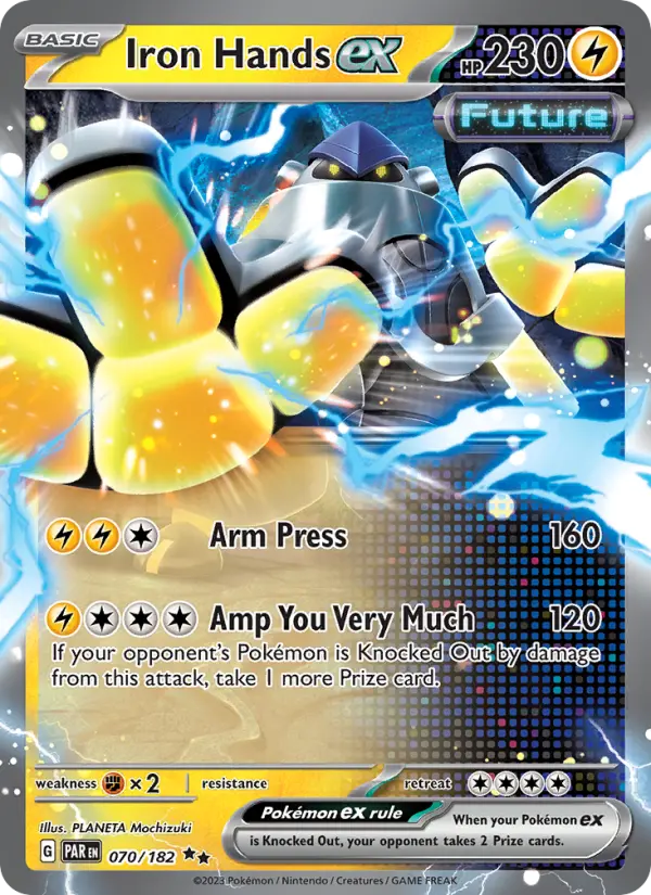Iron Hands ex, Pokémon card