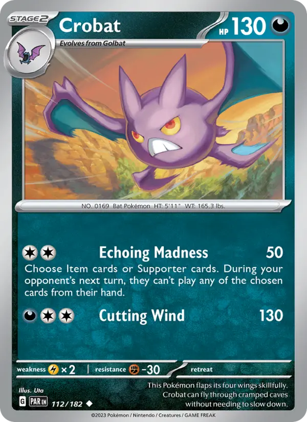 Crobat, Pokémon card
