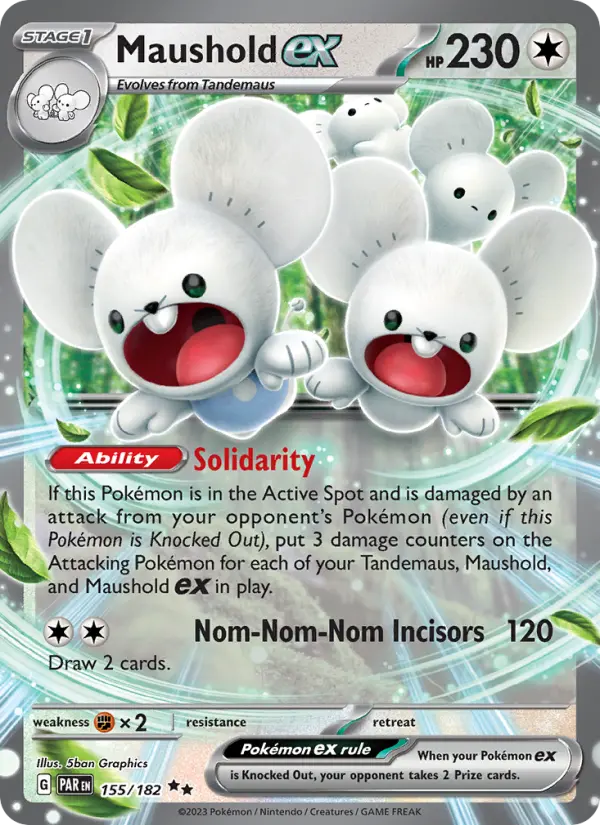 Maushold ex, Pokémon card