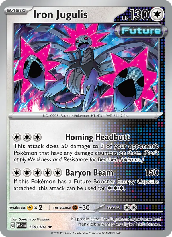 Iron Jugulis, Pokémon card