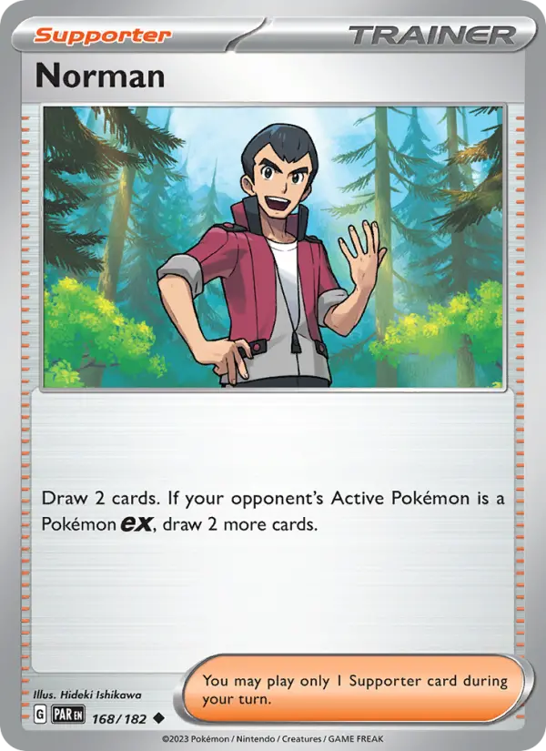 Norman, Pokémon card