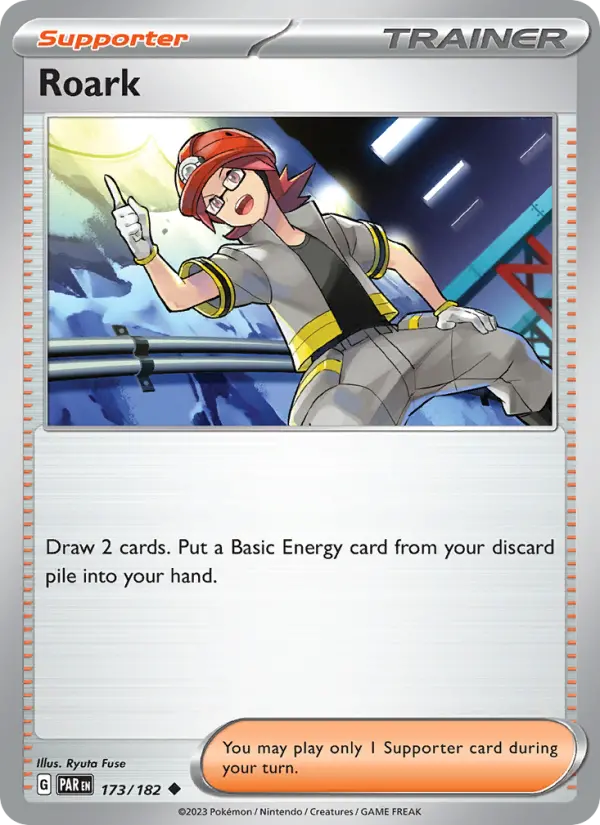 Roark, Pokémon card