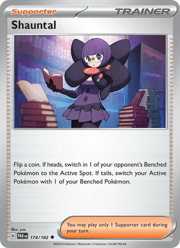 Shauntal, Pokémon card