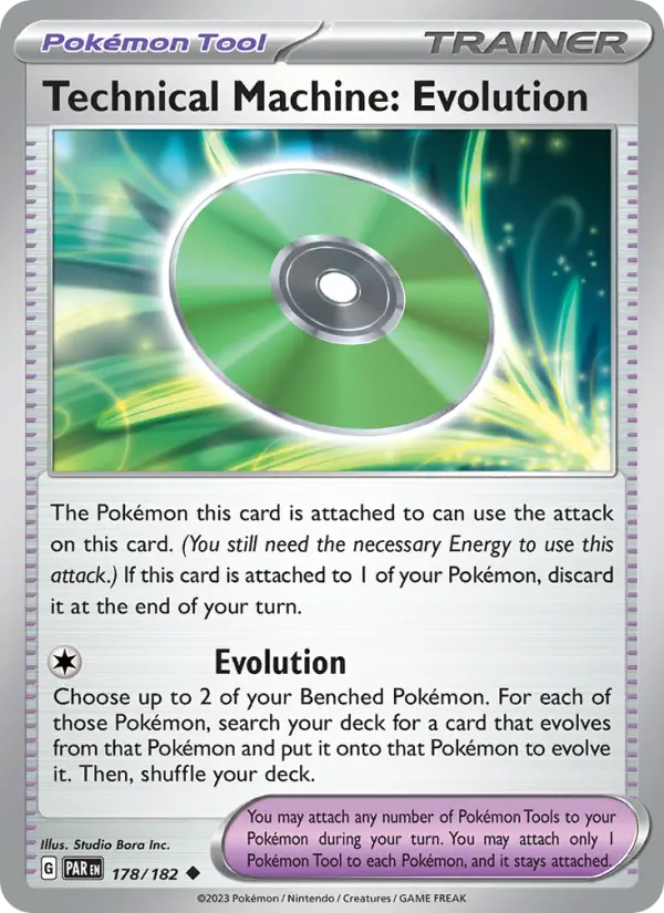 Technical Machine: Evolution, Pokémon card