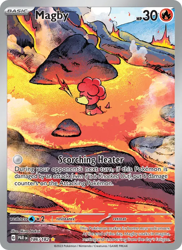 Magby, Pokémon card