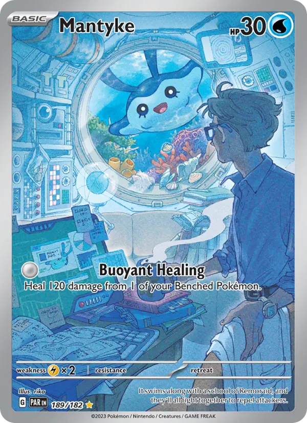 Mantyke, Pokémon card