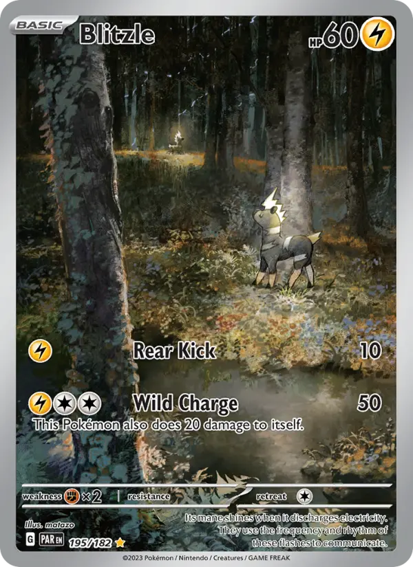 Blitzle, Pokémon card