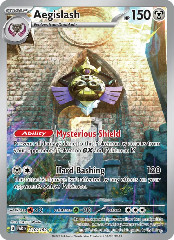 Aegislash, Pokémon card