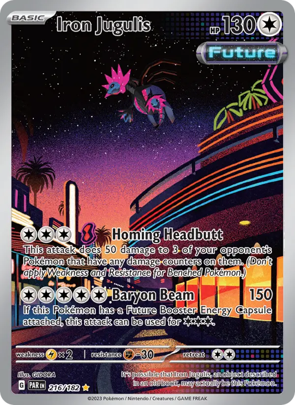 Iron Jugulis, Pokémon card