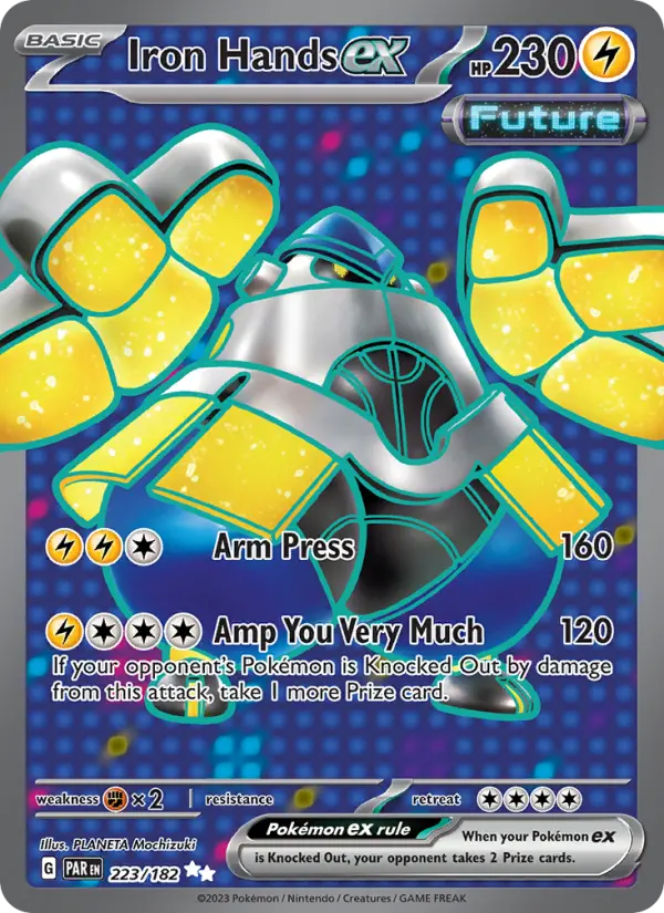 Iron Hands ex, Pokémon card