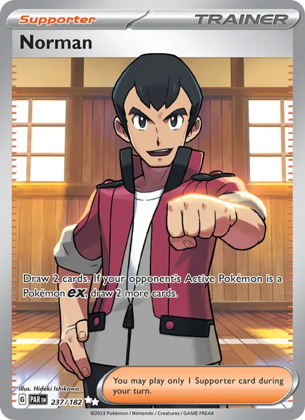 Norman, Pokémon card