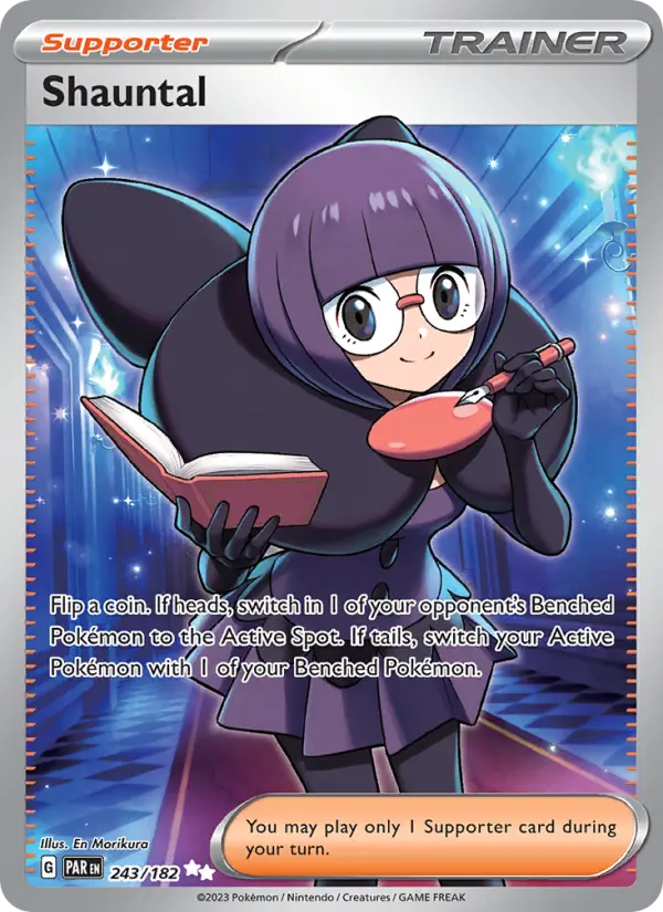 Shauntal, Pokémon card