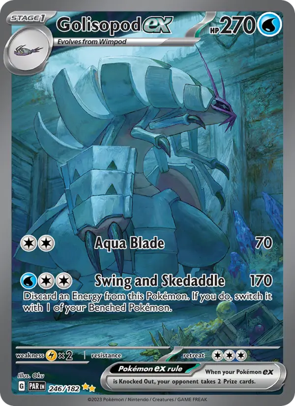 Golisopod, Pokémon card