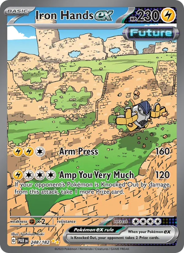 Iron Hands ex, Pokémon card