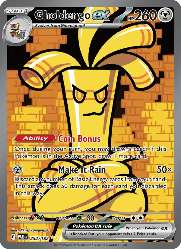 Gholdengo ex, Pokémon card