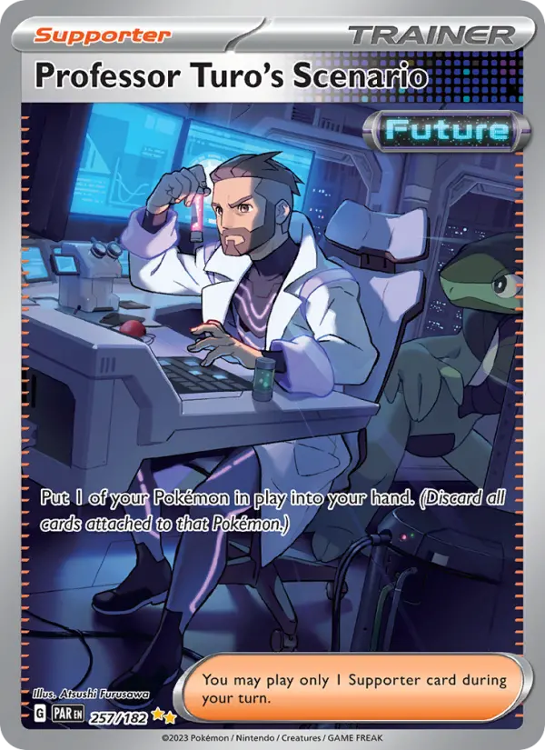 Professor Turo's Scenario, Pokémon card