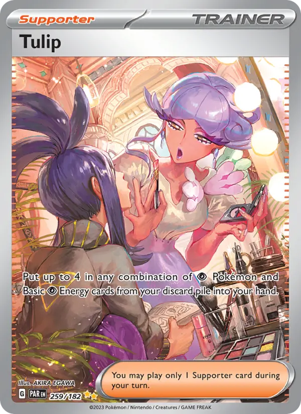 Tulip, Pokémon card
