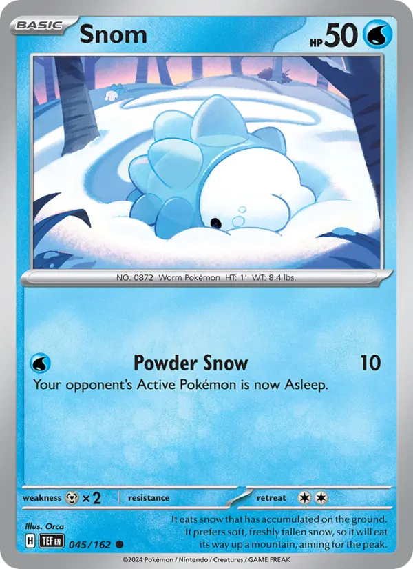 Snom, Pokémon card