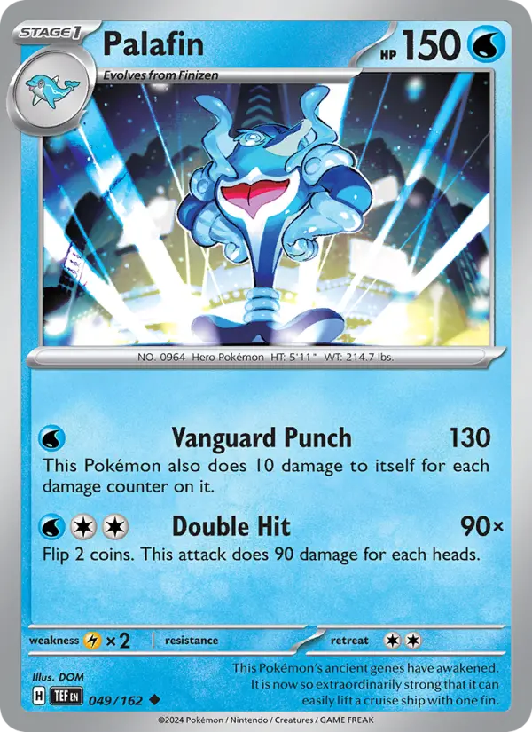 Palafin, Pokémon card