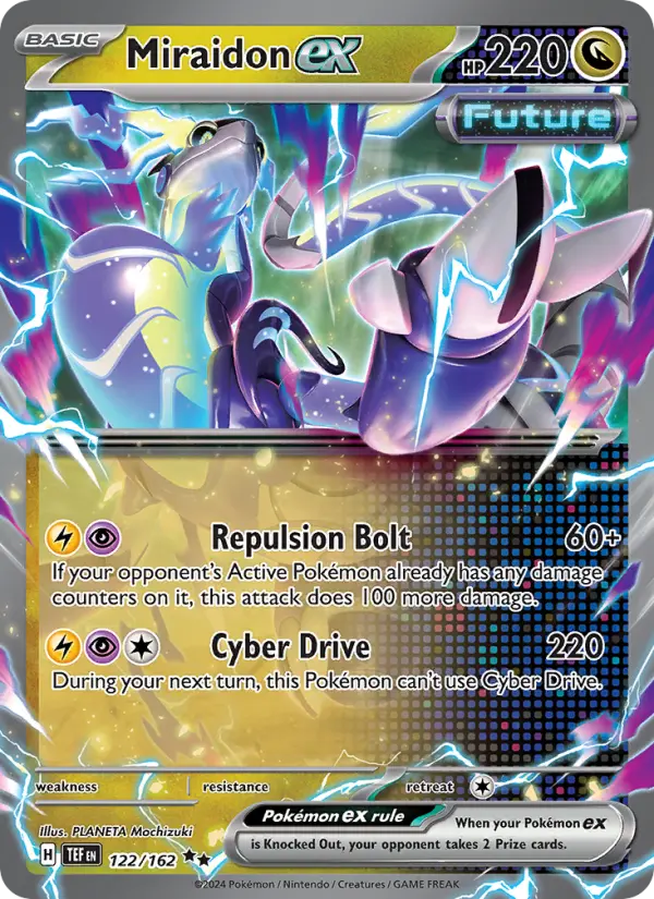 Miraidon ex, Pokémon card