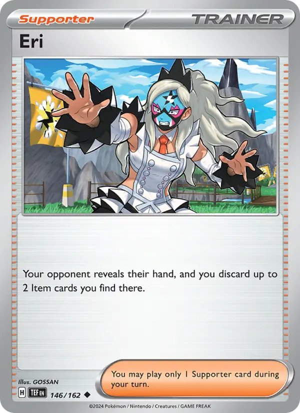 Eri, Pokémon card