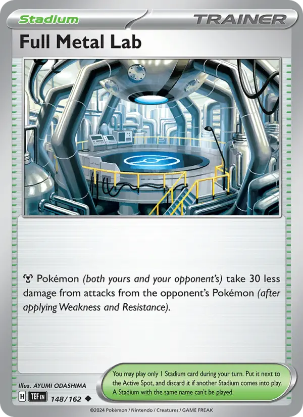 Full Metal Lab, Pokémon card