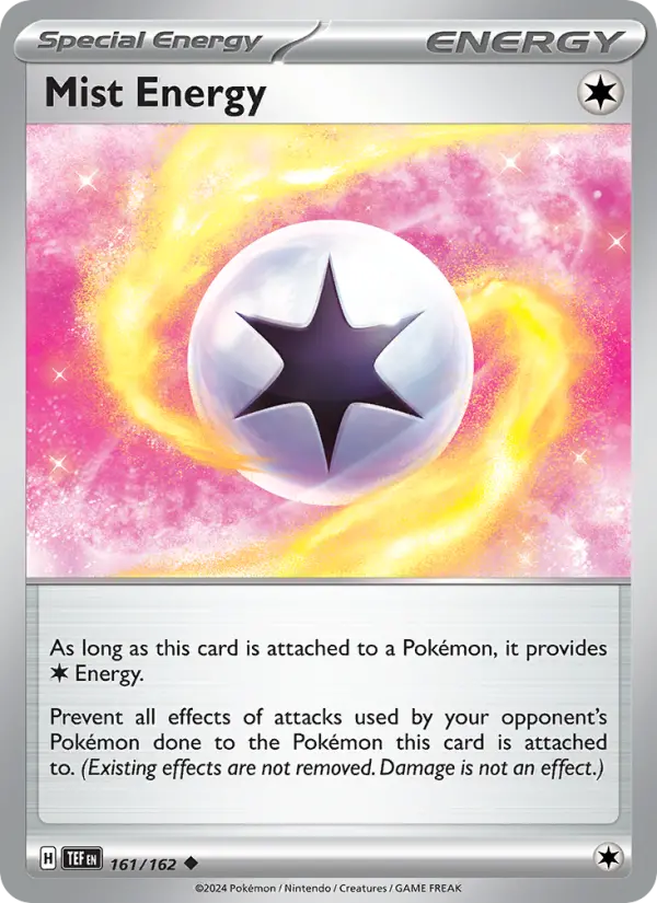 Mist Energy, Pokémon card