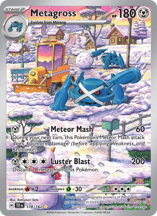 Metagross, Pokémon card